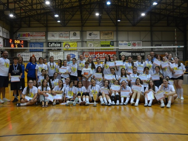 Με επιτυχία ολοκληρώθηκε το 2ο Volleyball Youth Tournament (Women U16) στη Ναύπακτο