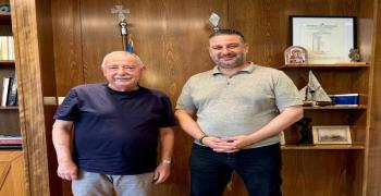 Συνάντηση Θανάση Μαυρομμάτη με Παναγιώτη Τσιχριτζή 