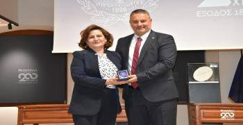 Ο Δήμαρχος Μεσολογγίου συγχαίρει τη νέα Γενική Γραμματέα του Υπουργείου Πολιτισμού, κα Ολυμπία Βικάτου